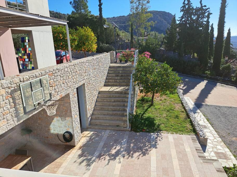 Nafplio, Hill With An Amazing Viewアパートメント エクステリア 写真